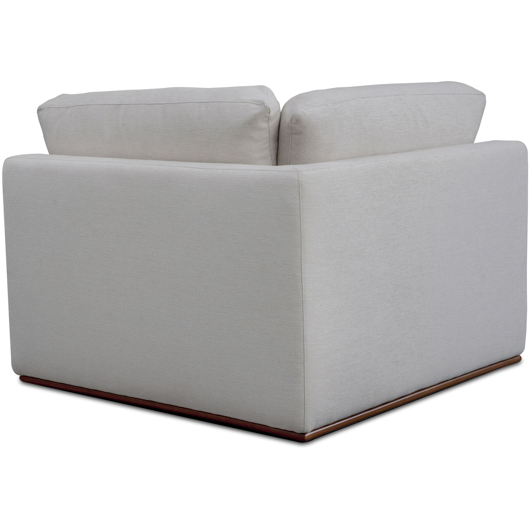 Rue White Corner Chair